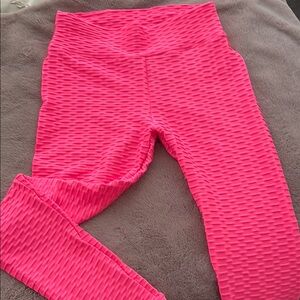 Steve Madden hot pink booty leggings